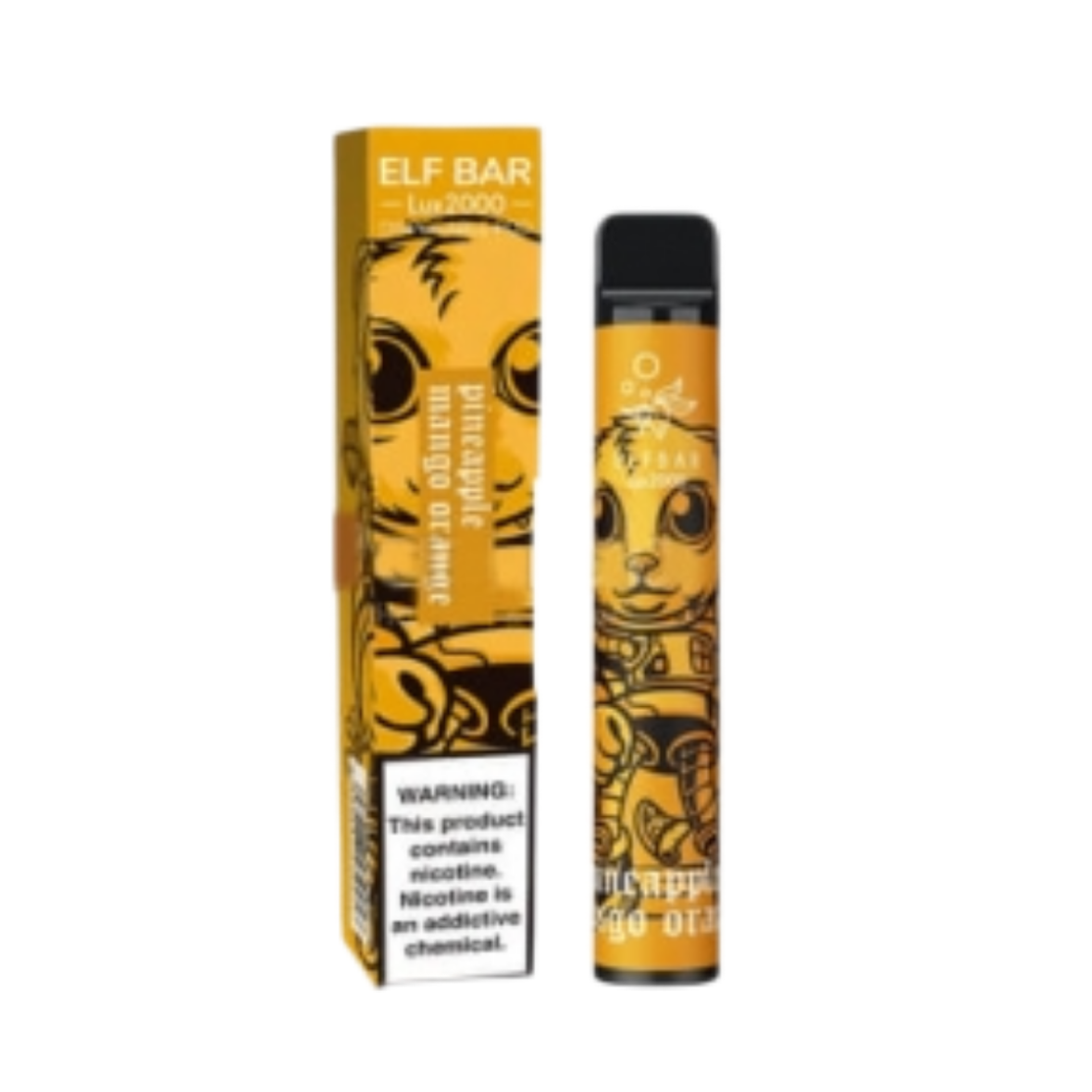 ELFBAR 2000 LUX Ананас манго апельсин