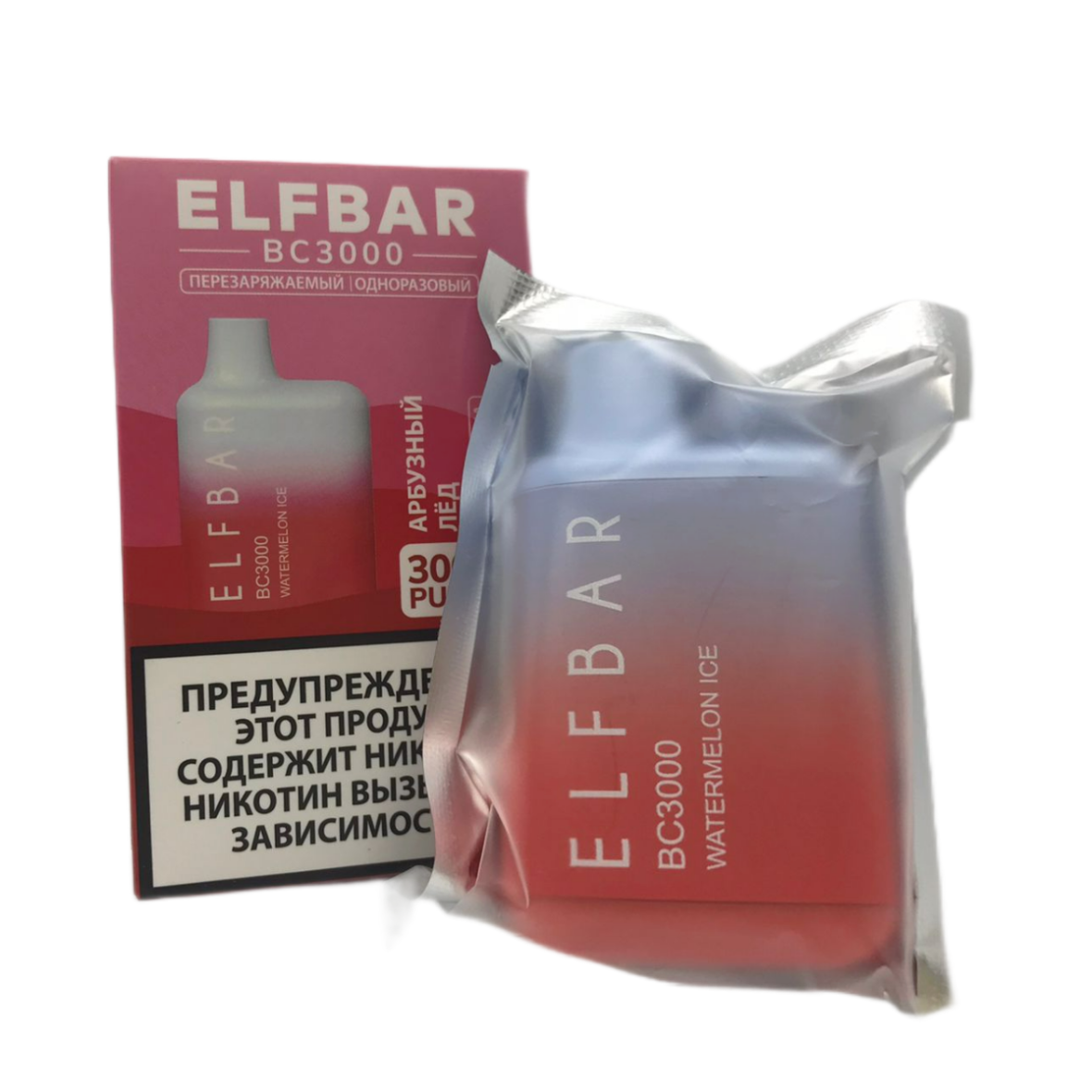 ELFBAR 3000 Арбузный лёд