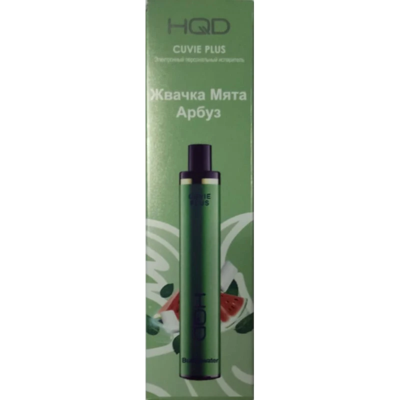 HQD Cuvie Plus Жвачка, мята, арбуз