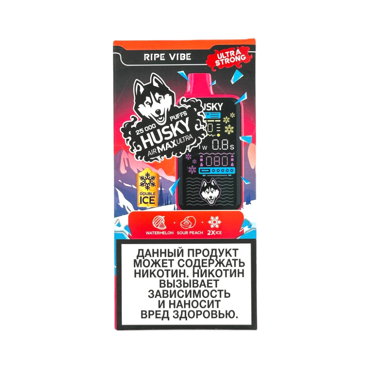 HUSKY AIRMAX ULTRA 25000 Арбуз персик