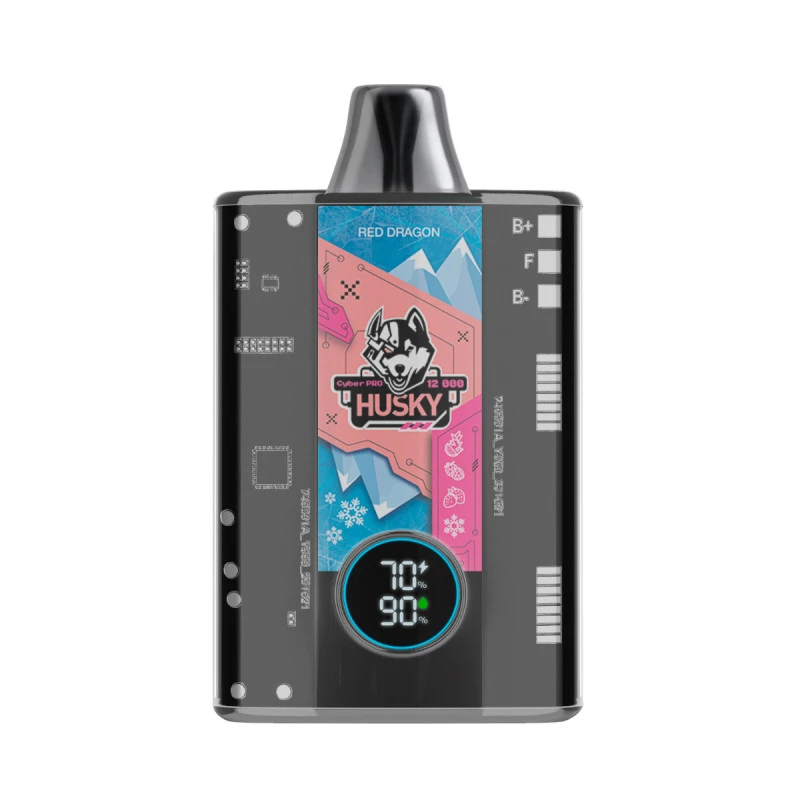 HUSKY CYBER PRO RED DRAGON (Драгонфрут, Клубника, Малина, Лёд)