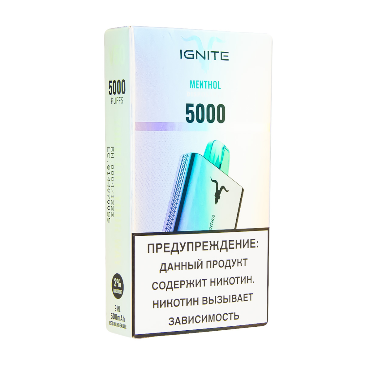 IGNITE Menthol V2 (5000 затяжек)
