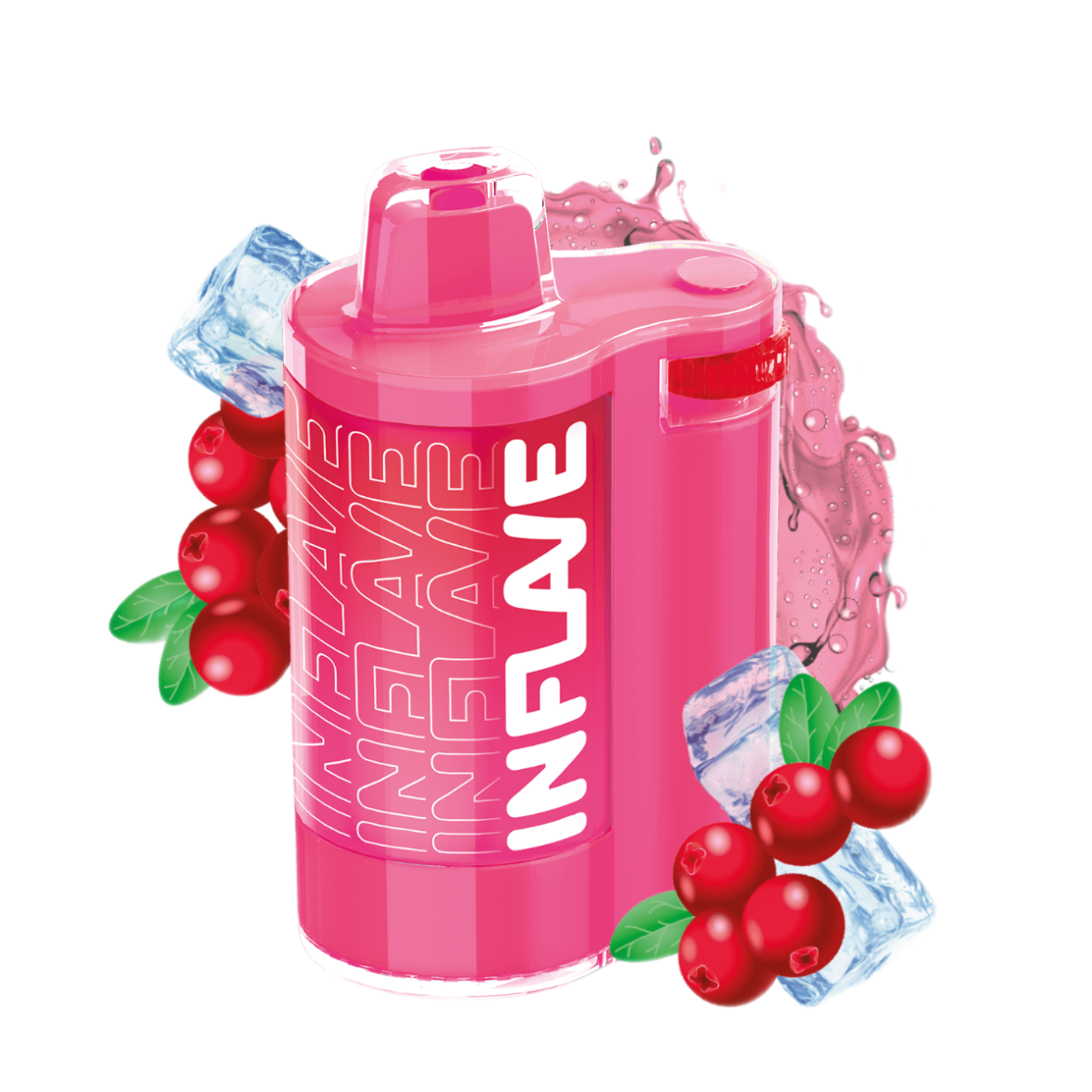 INFLAVE SPIN 8000 Клюквенная содовая
