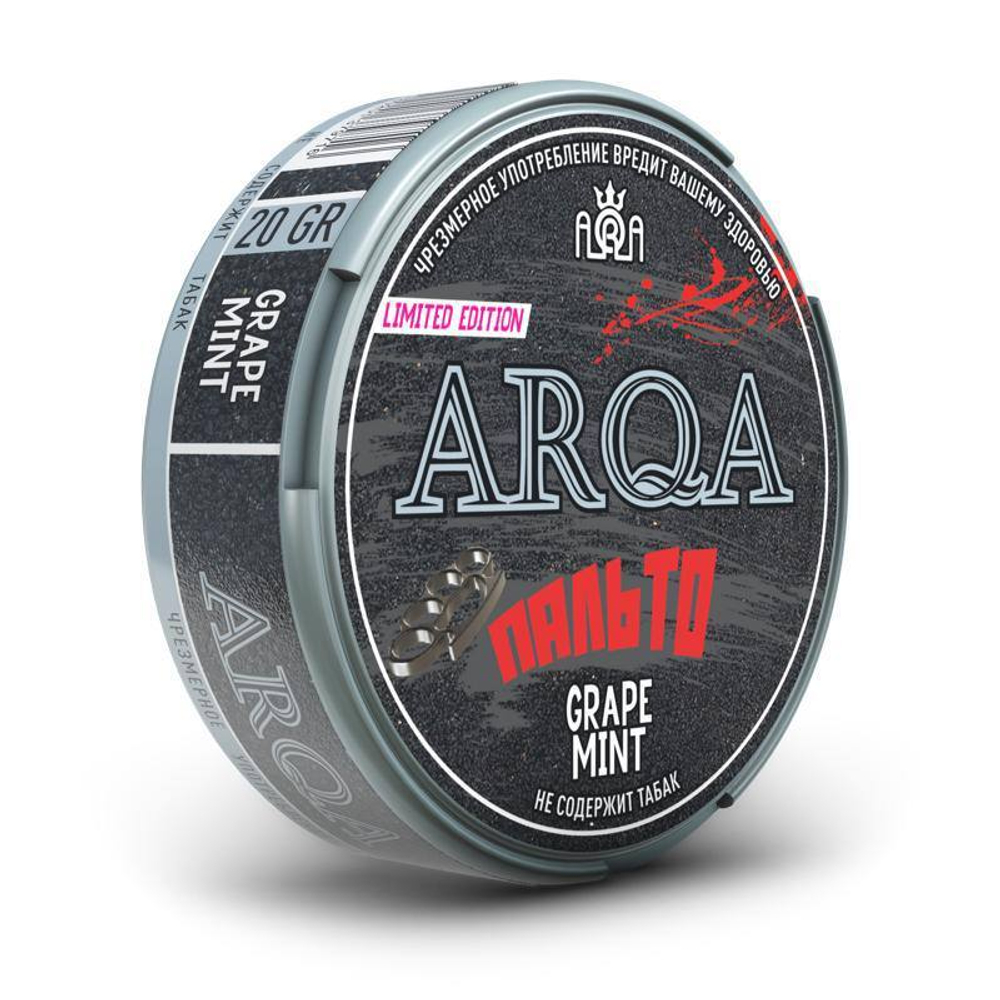 ARQA СЛОВО ПАЦАНА Grape Mint – ПАЛЬТО