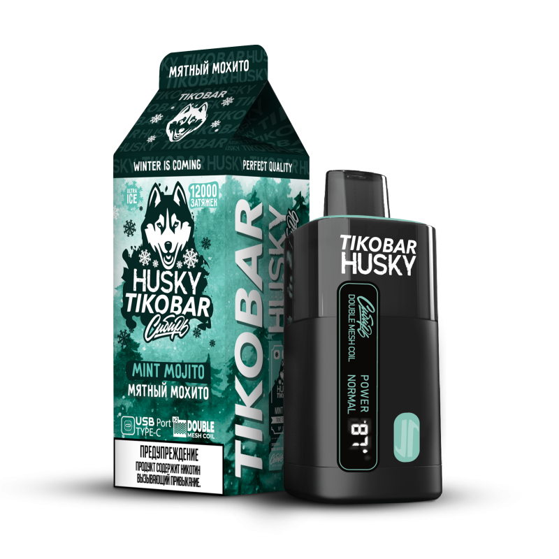 TIKOBAR HUSKY Сибирь 12000 Мятный Мохито